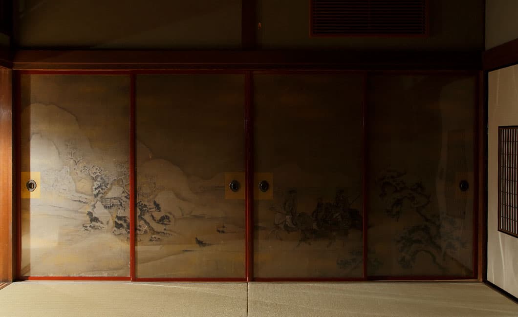 Choseiden's Fusuma Paintings