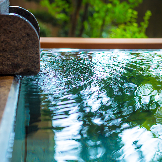 Japanese-Western Room with open-air bath