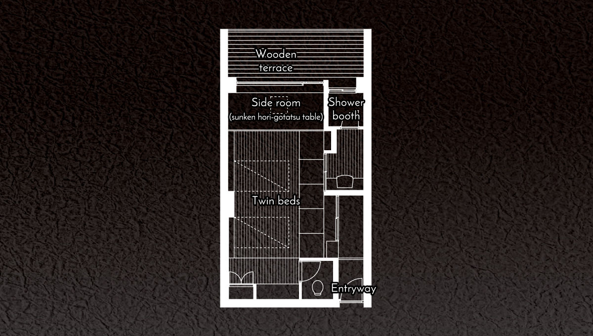 Shogetsu Terrace/Twin RoomBarrier-free Twin 