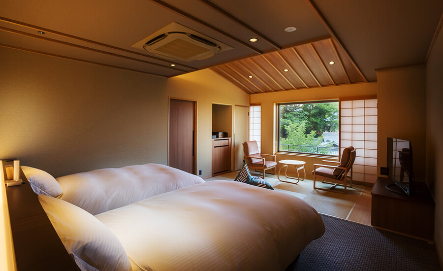 Japanese-Western Room with open-air bath Type B