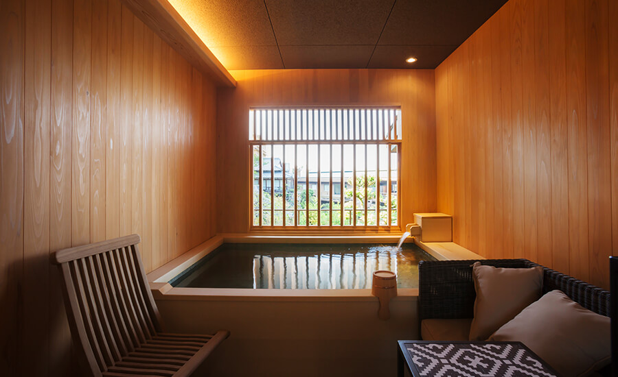 Japanese-Western Room with open-air bath Type B