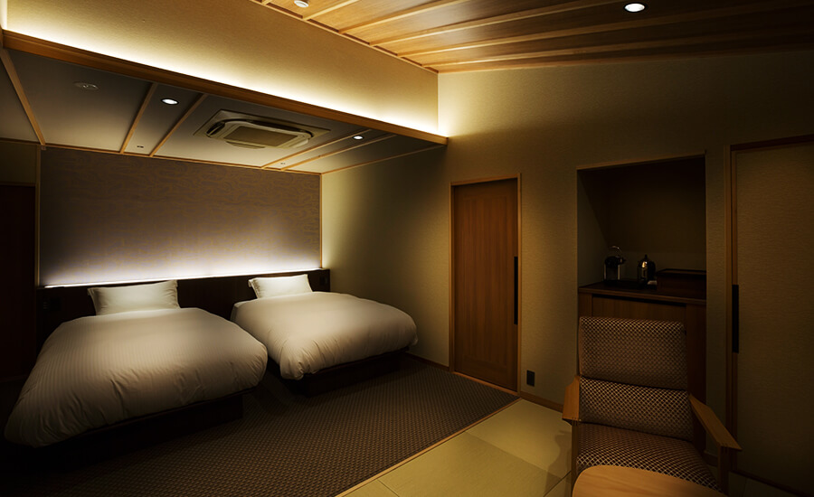 Japanese-Western Room with open-air bath Type B