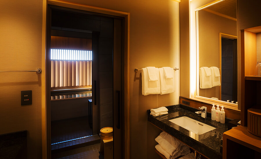 Japanese-Western Room with open-air bath Type B