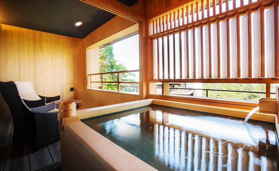Japanese-Western Room with open-air bath Type C