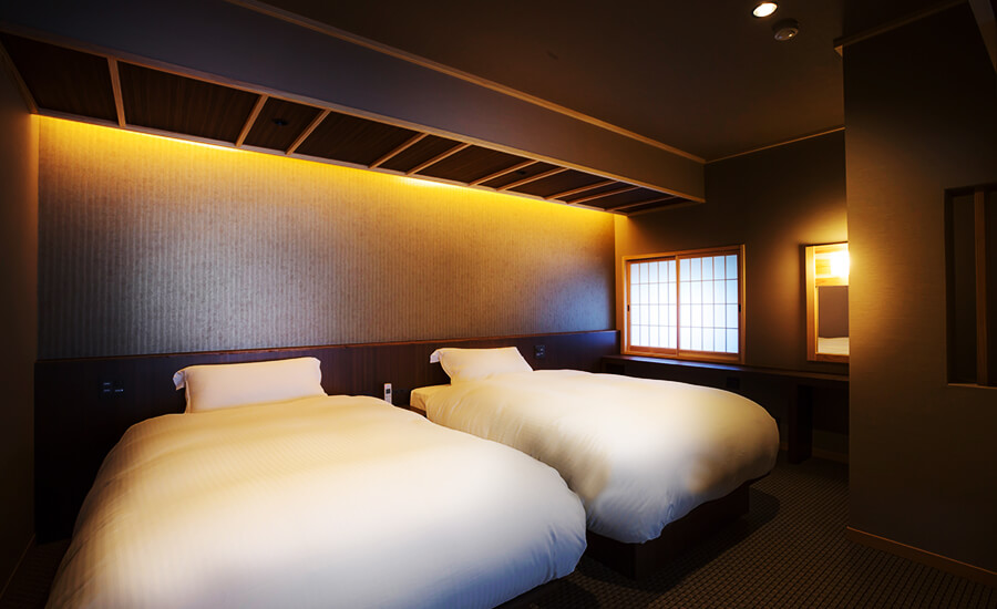 Japanese-Western Room with open-air bath Type C