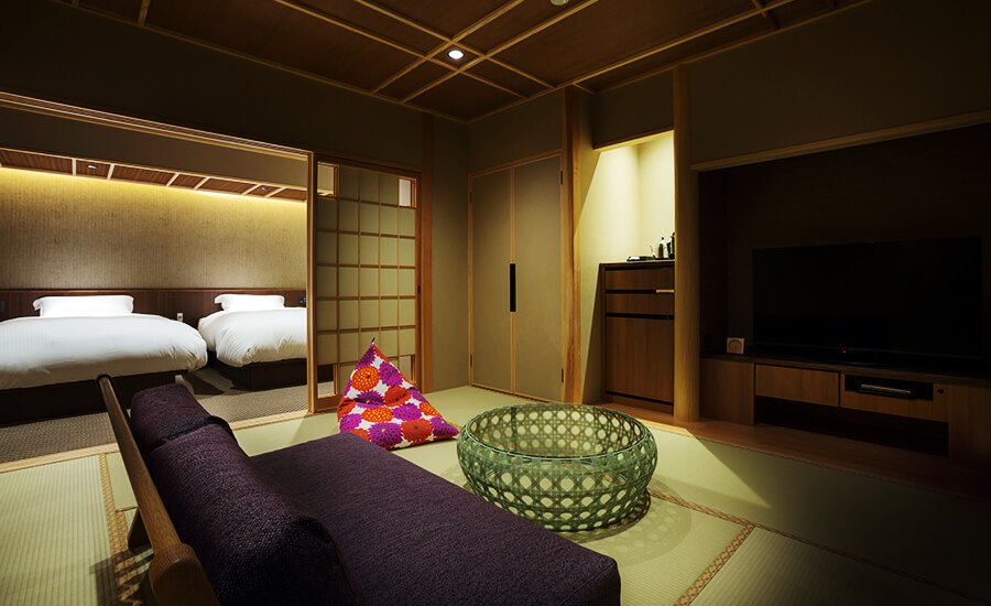 Japanese-Western Room with open-air bath Type C