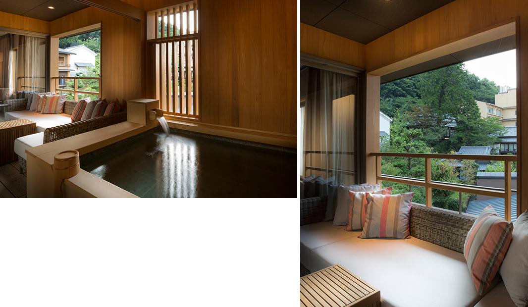 Japanese-Western Room with open-air bath Type A