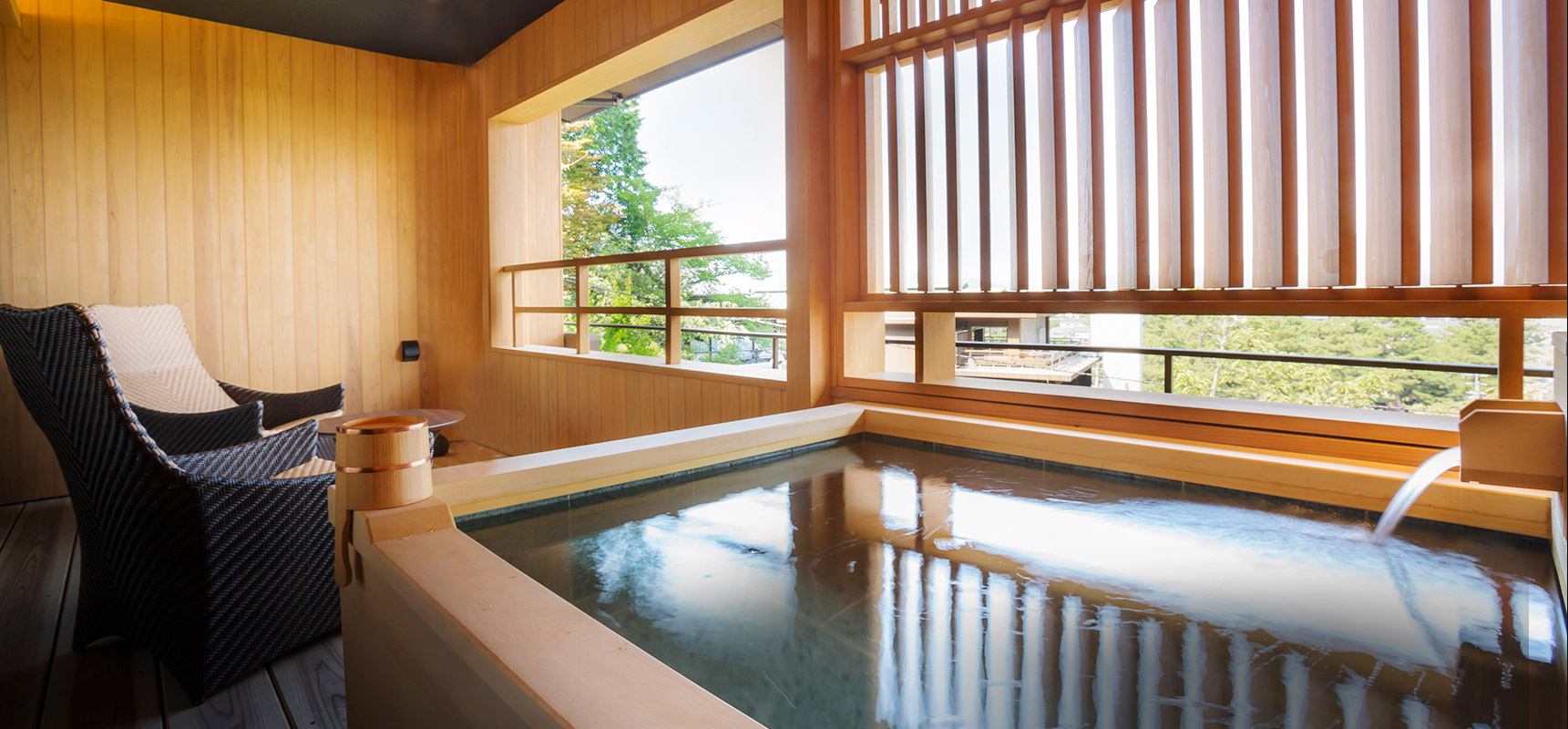 Japanese-Western Room with open-air bath Type C