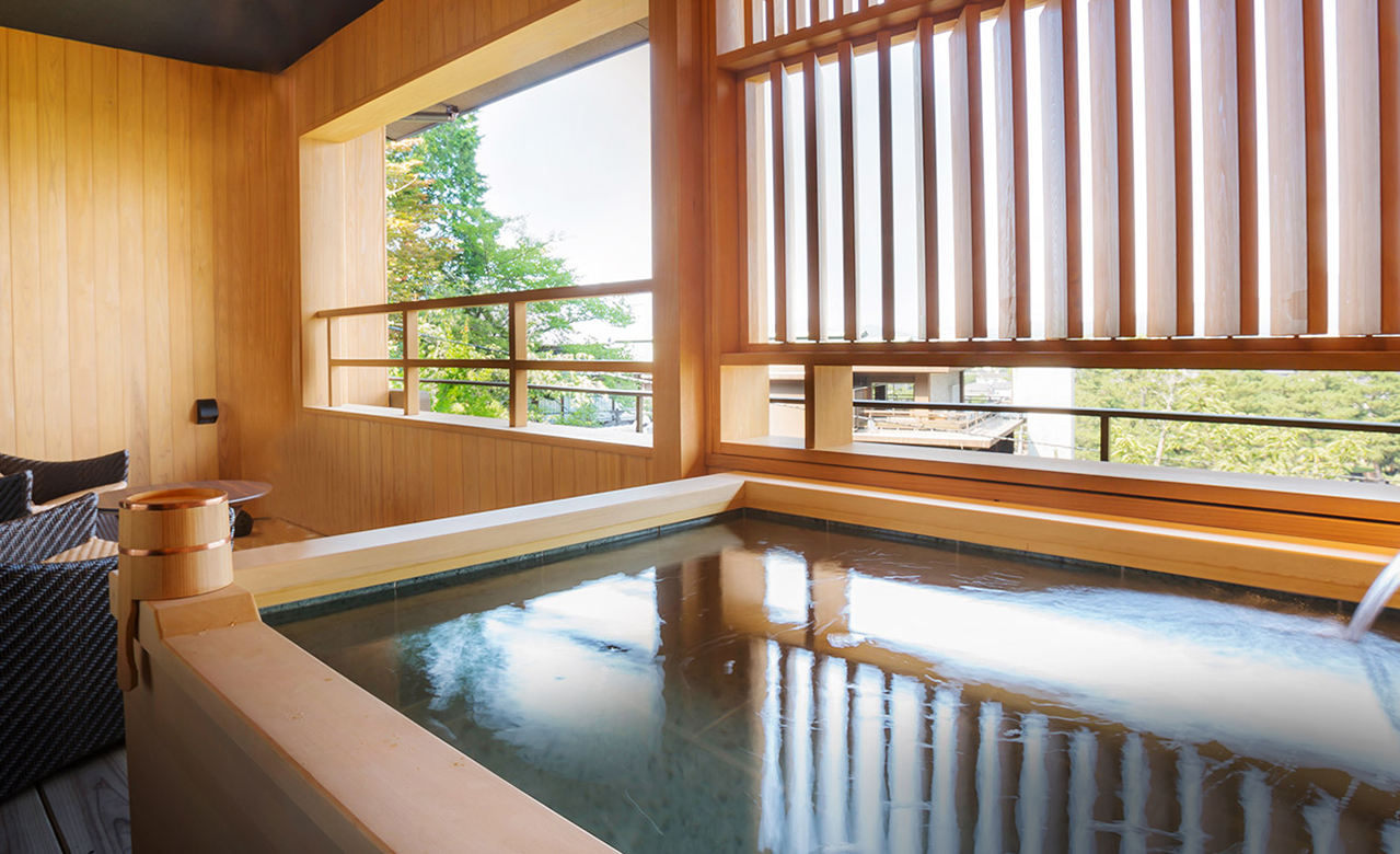 Japanese-Western Room with open-air bath Type C