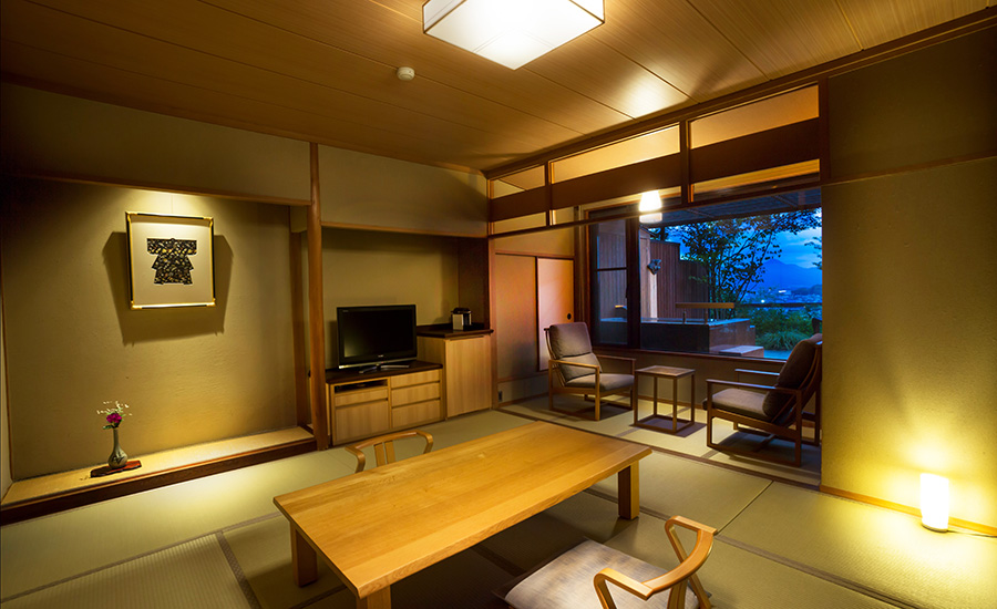 専有露天風呂付和室