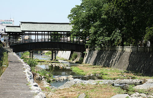 画像:鞘橋（さやばし）